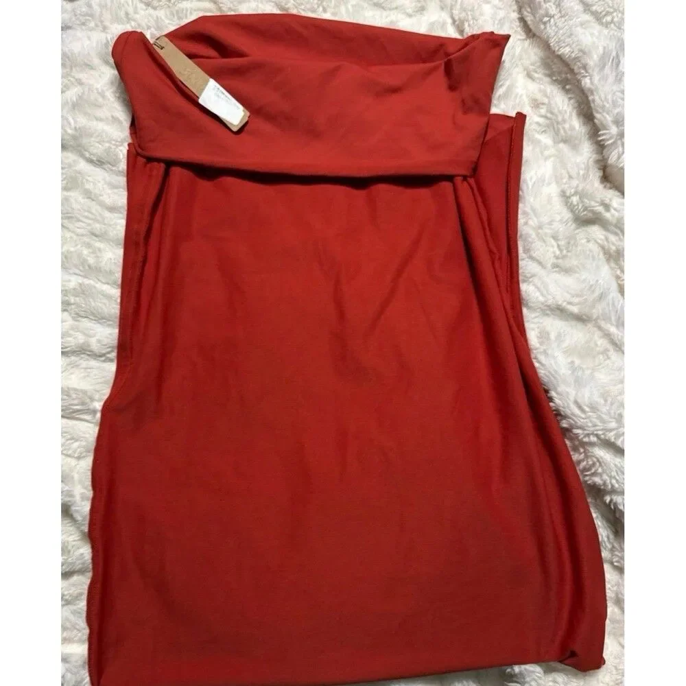 Classic Swim Convertible Tube Dress Terra